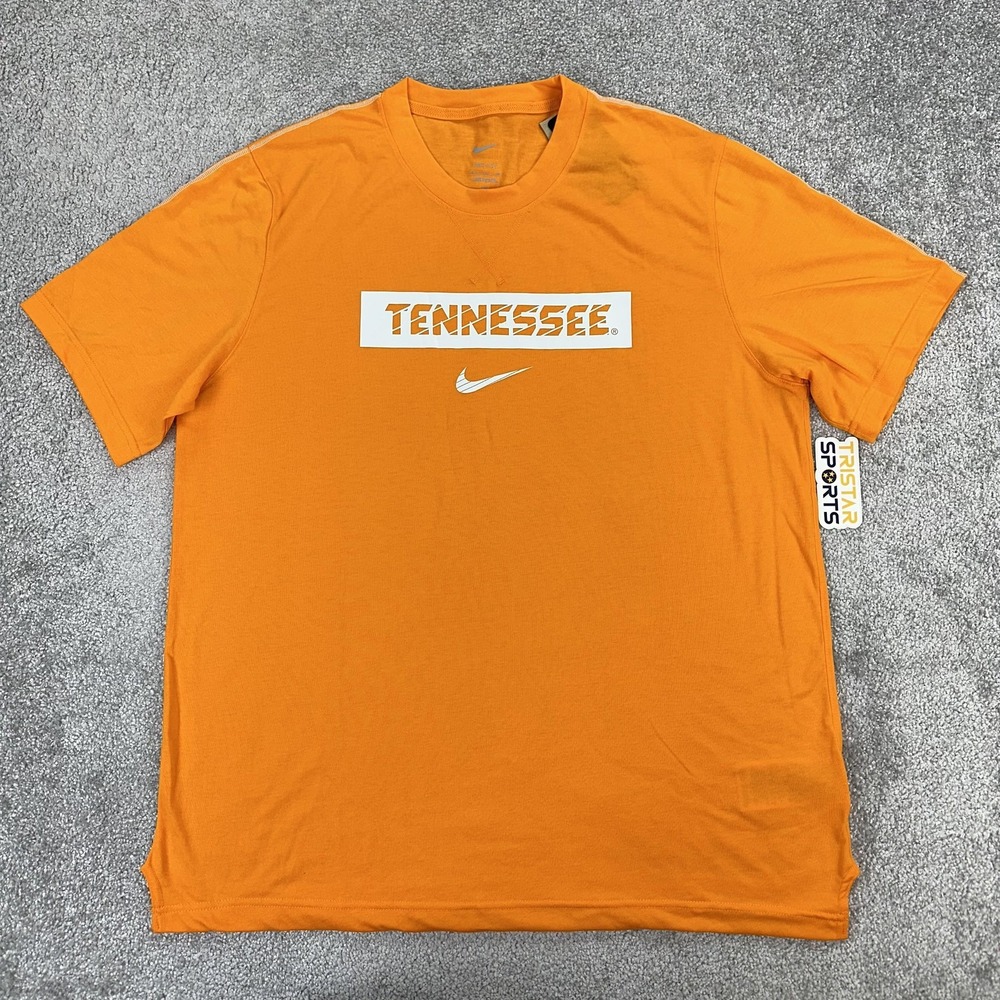 Tennessee Volunteers Shirt Mens XL Orange NCAA Football Nike Dri Fit Team Issue
